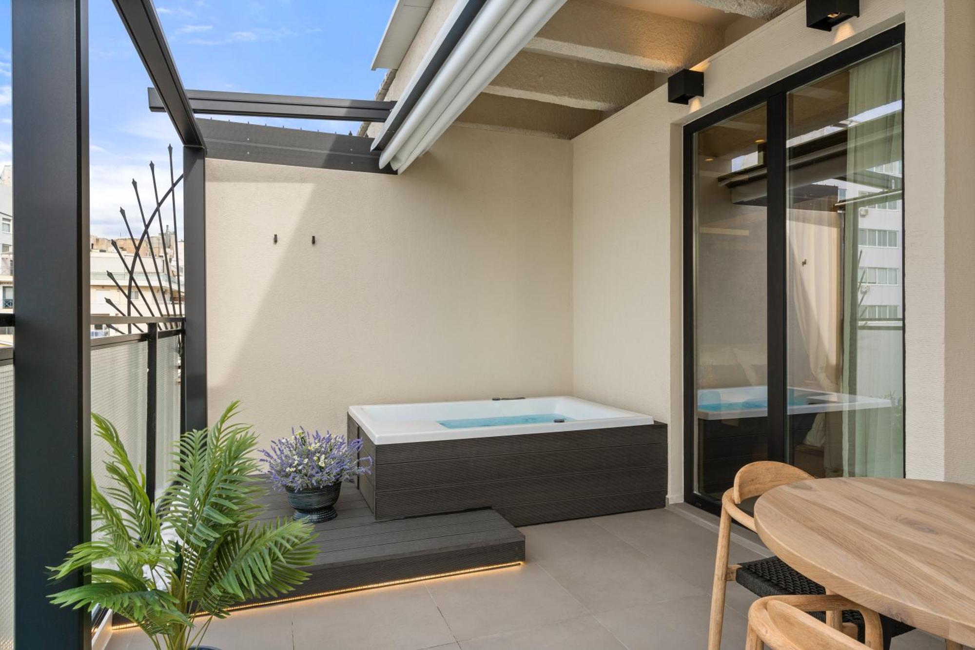 Acron 12 Penthouse Acropolis Suites Atenas Exterior foto